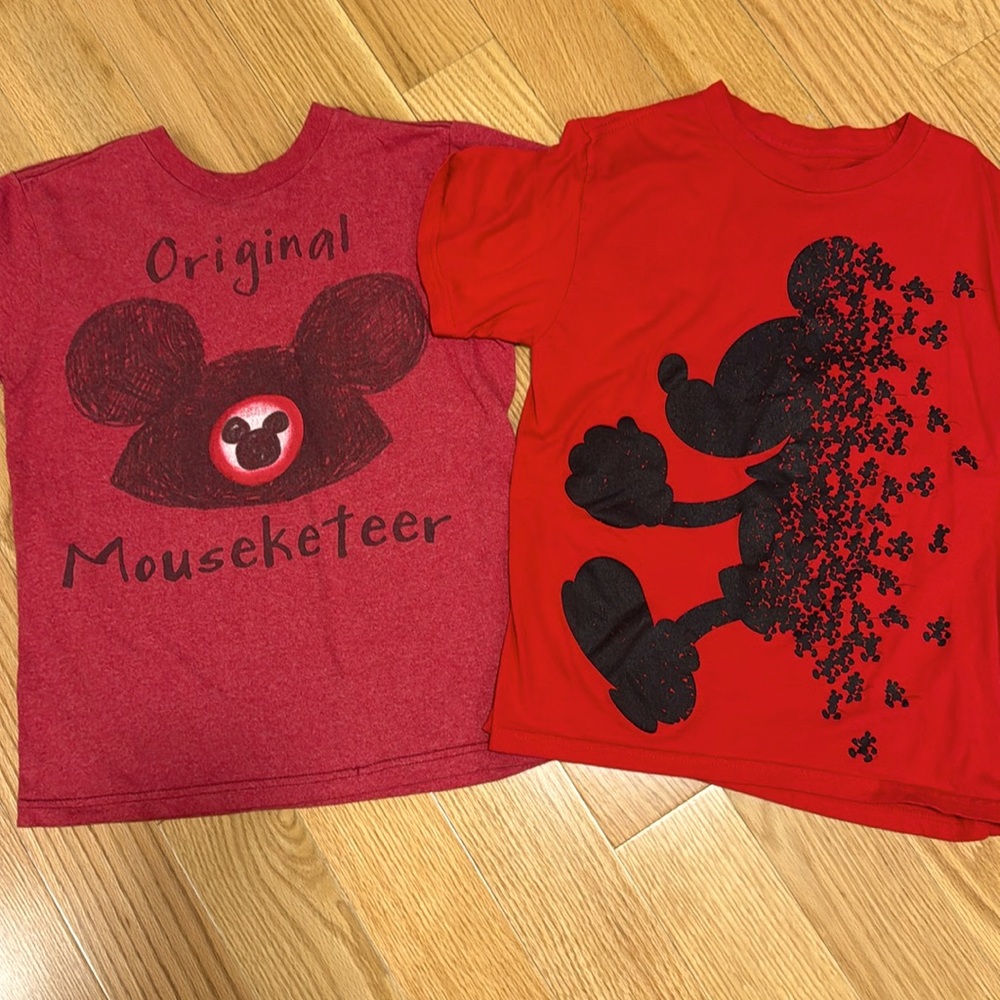 Boys medium Disney Mickey Mouse tees